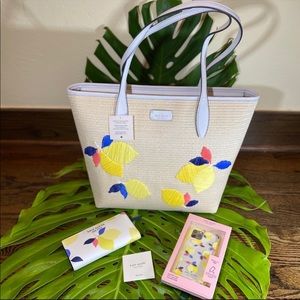 NWT! Kate Spade Lemon Zest Tote